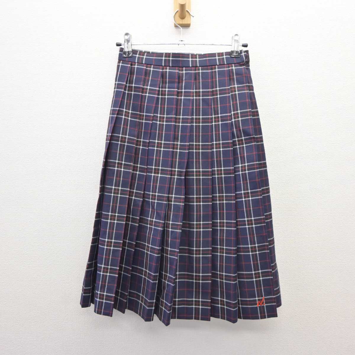 【中古】岐阜県 大垣日本大学高等学校 女子制服 4点 (ブレザー・ニット・スカート) sf035951