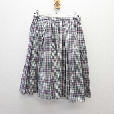 【中古】東京都 日本体育大学桜華高等学校 女子制服 2点 (シャツ・スカート) sf035961