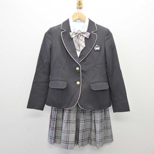 【中古】東京都 日本体育大学桜華高等学校 女子制服 5点 (ブレザー・ニット・シャツ・スカート) sf035962 | 中古制服通販パレイド