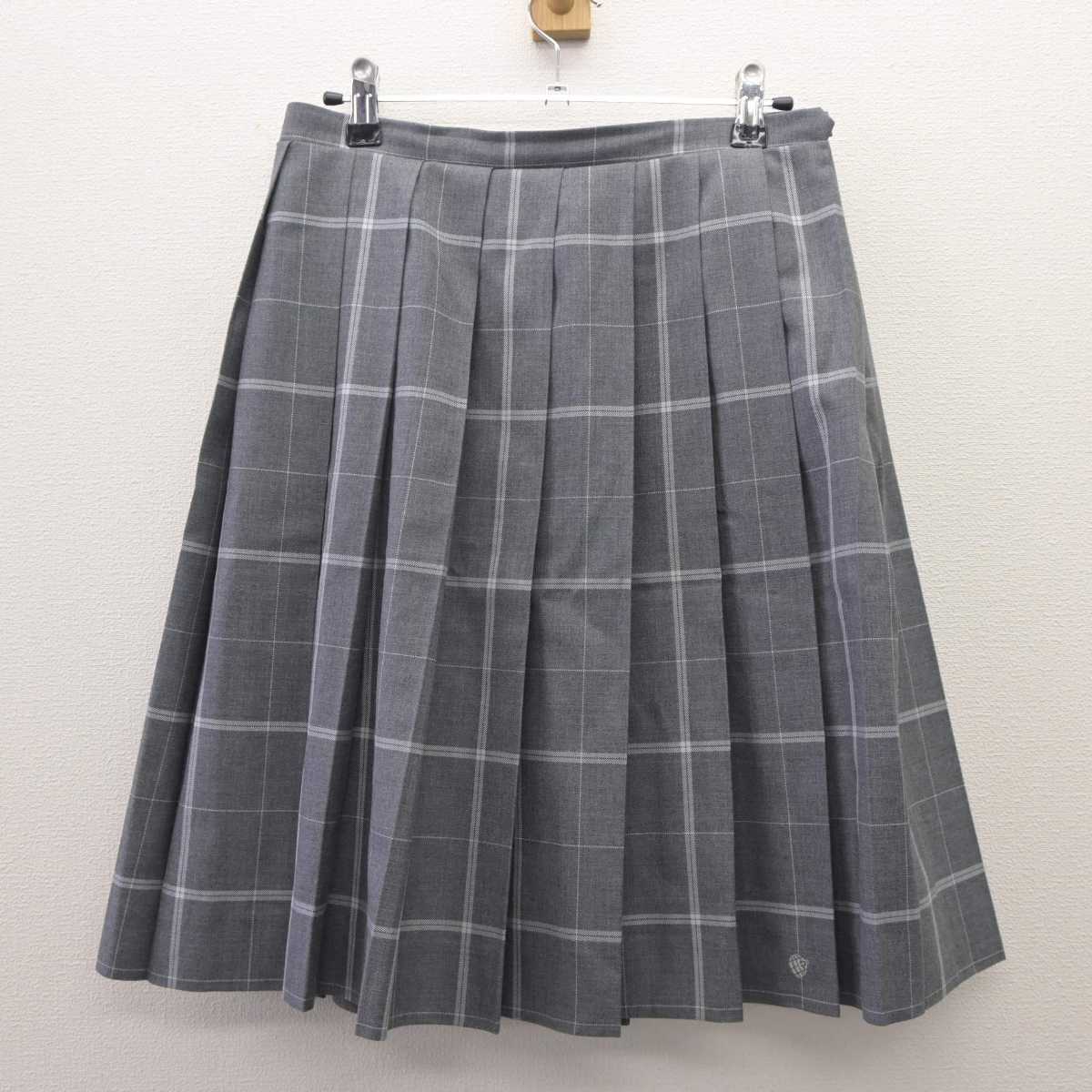 【中古】東京都 武蔵野大学高等学校 女子制服 4点 (ブレザー・シャツ・スカート) sf035965