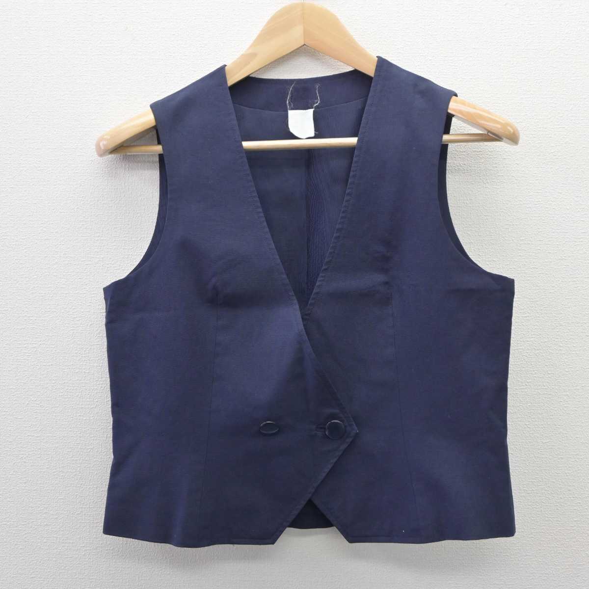 【中古】東京都 清瀬第五中学校 女子制服 2点 (ベスト・スカート) sf035967