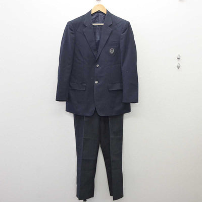 【中古】東京都 保谷高等学校 男子制服 2点 (ブレザー・ズボン) sf035974