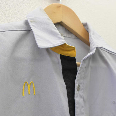 【中古】 マクドナルド 男子制服 2点 (シャツ・ズボン) sf035975