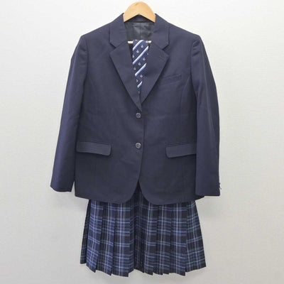 【中古】東京都 六本木高等学校 女子制服 3点 (ブレザー・スカート) sf035991