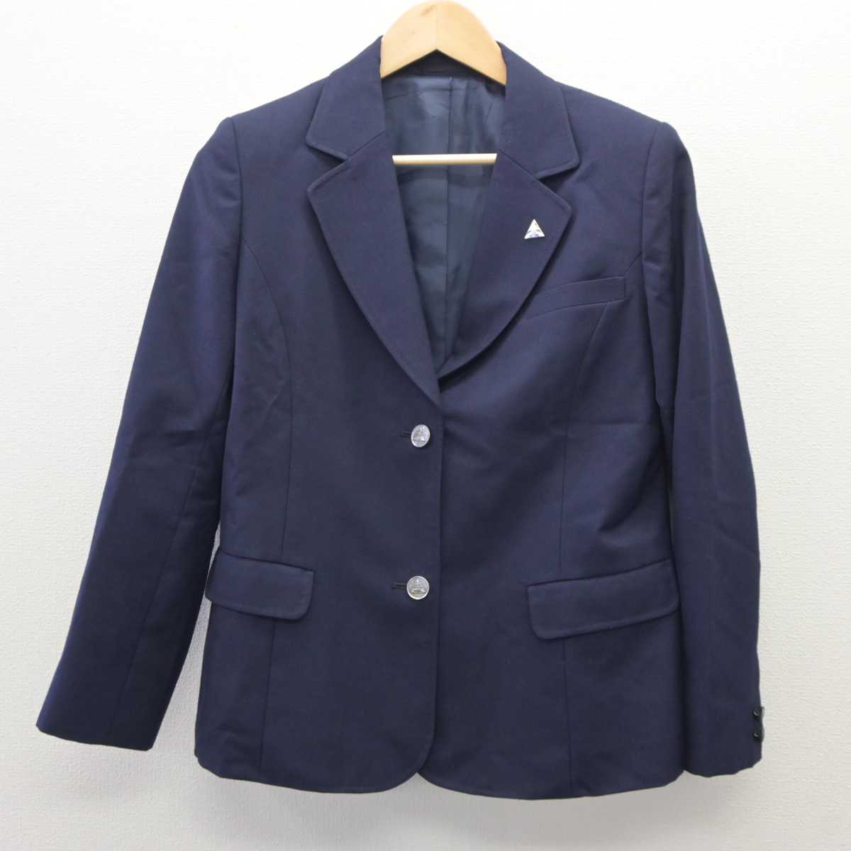 【中古】神奈川県 大船高等学校 女子制服 4点 (ブレザー・スカート・スカート) sf035993