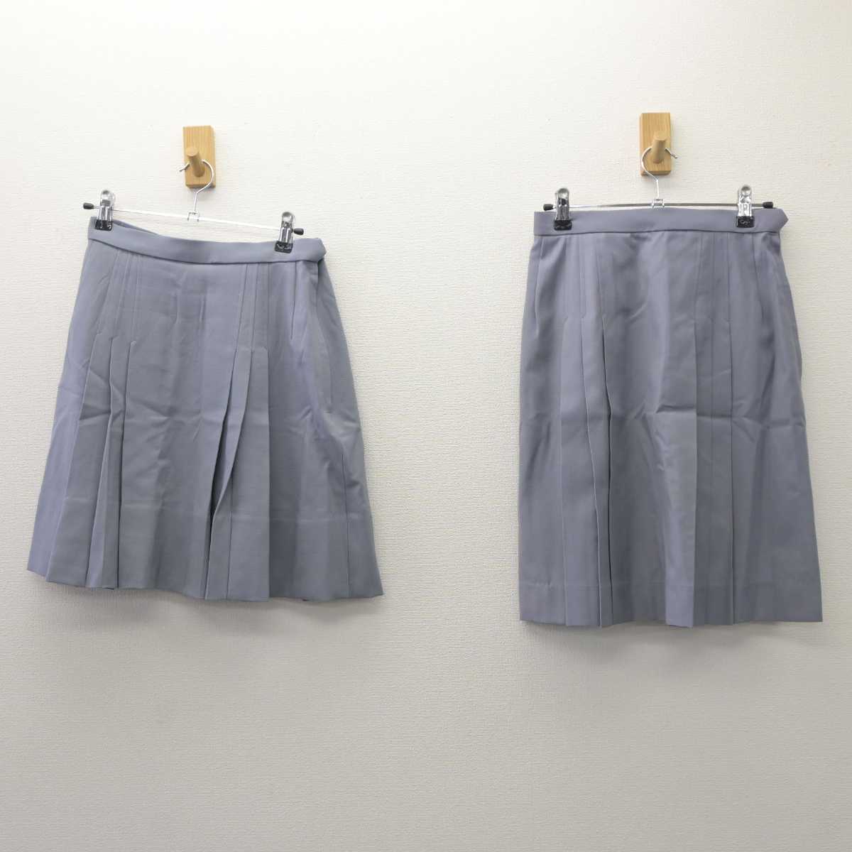 【中古】神奈川県 大船高等学校 女子制服 4点 (ブレザー・スカート・スカート) sf035993