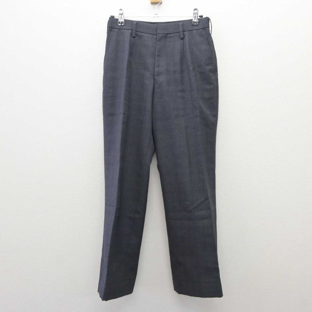 【中古】東京都 駒込中学校 女子制服 3点 (シャツ・ズボン) sf035995