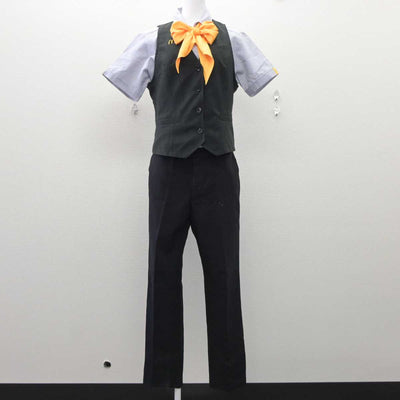 【中古】 マクドナルド 女子制服 4点 (ベスト・シャツ・ズボン) sf035999