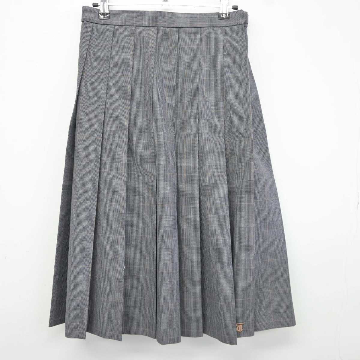 【中古】京都府 鳥羽高等学校 女子制服 2点 (シャツ・スカート) sf039893