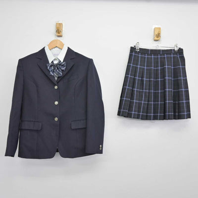 【中古】京都府 塔南高等学校 女子制服 4点 (ブレザー・シャツ・スカート) sf039897