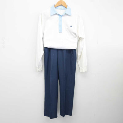 【中古】京都府 八条中学校 男子制服 2点 (シャツ・ズボン) sf039903