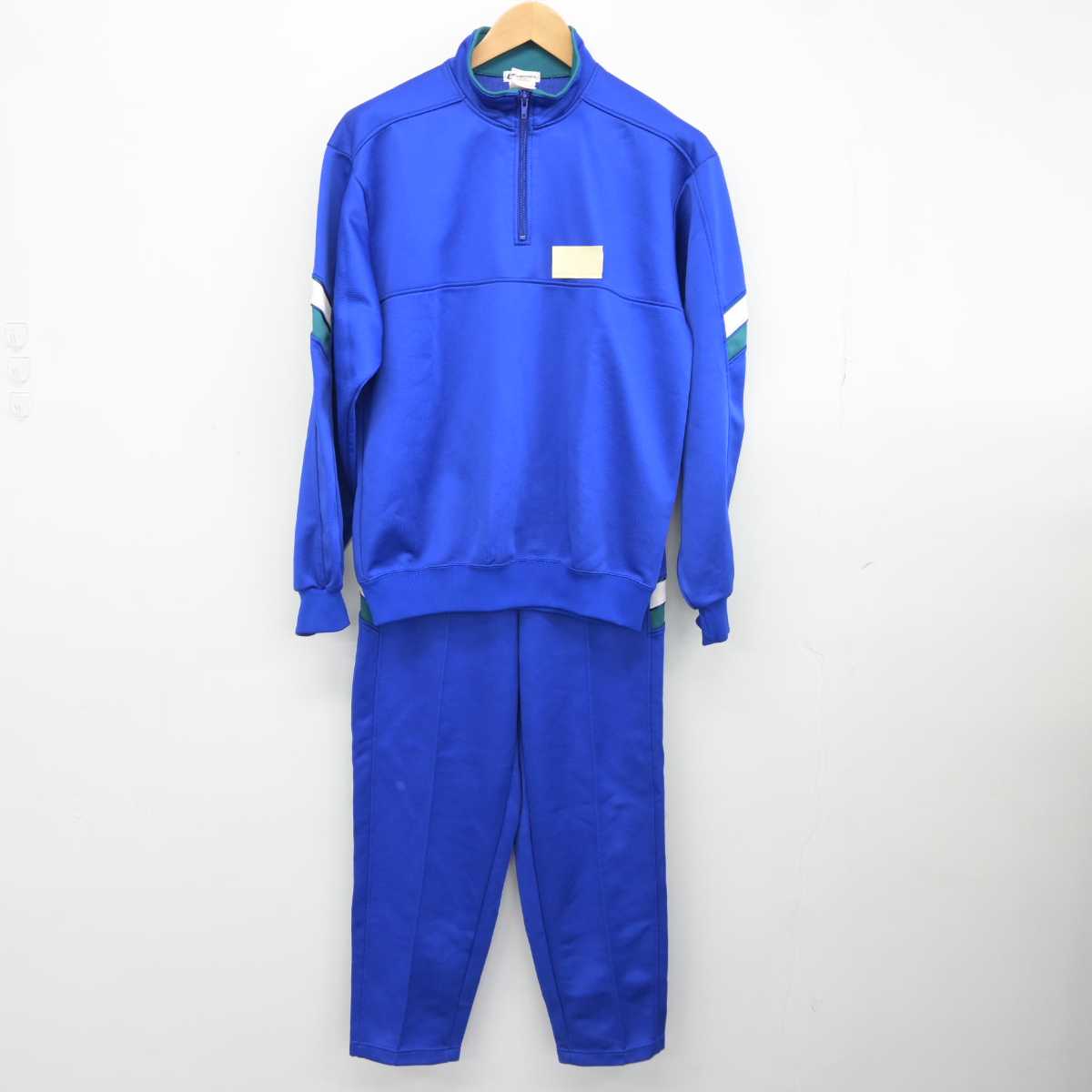 【中古】京都府 八条中学校 男子制服 2点 (ジャージ 上・ジャージ 下) sf039908