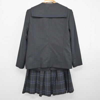 【中古】東京都 由井中学校 女子制服 4点 (ブレザー・スカート) sf039918