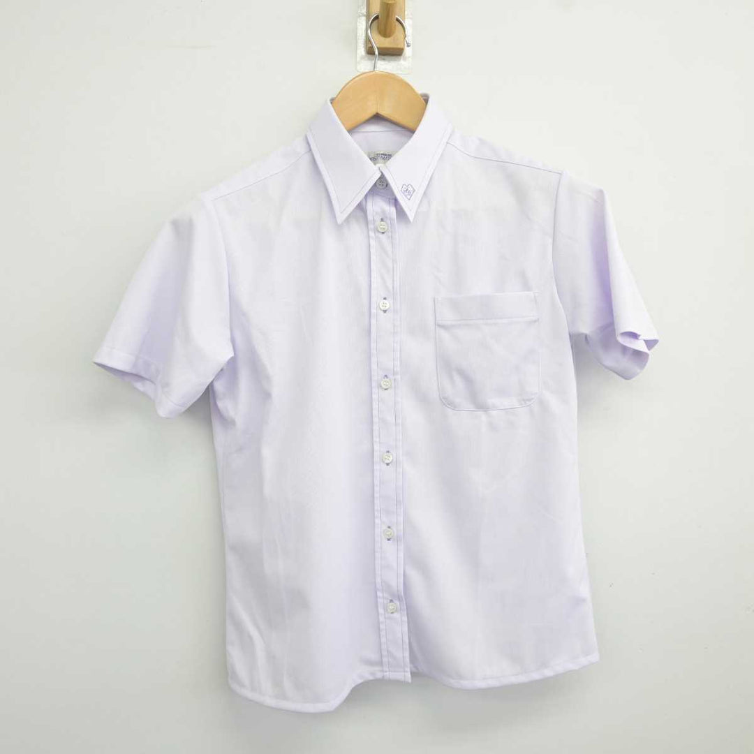 中古】大阪府 宣真高等学校 女子制服 2点 (シャツ・スカート
