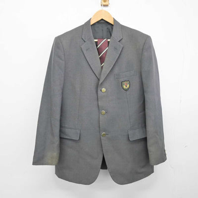 【中古】埼玉県 栄東高等学校 男子制服 3点 (ブレザー) sf039924