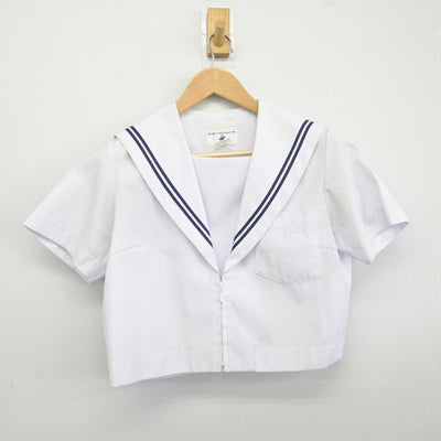 【中古】愛知県 北陵中学校 女子制服 2点 (セーラー服・スカート) sf039939