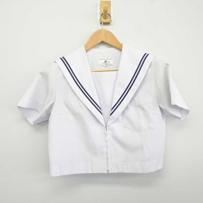 【中古】愛知県 北陵中学校 女子制服 2点 (セーラー服・スカート) sf039940