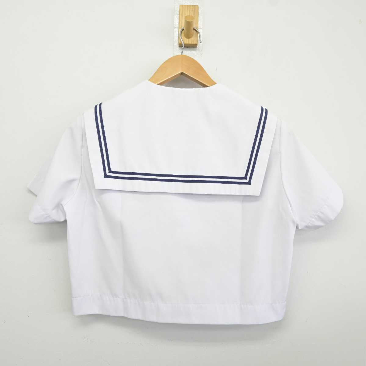 【中古】愛知県 北陵中学校 女子制服 2点 (セーラー服・スカート) sf039940