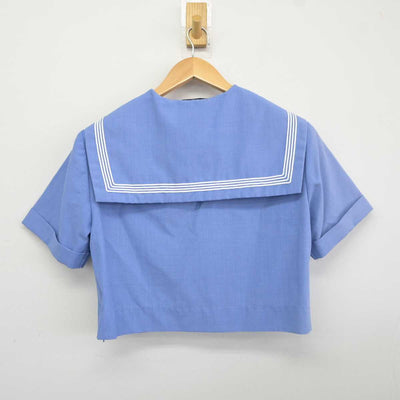 【中古】福岡県 朝倉高等学校 女子制服 2点 (セーラー服・スカート) sf039962