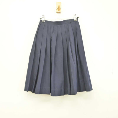 【中古】三重県 千代崎中学校 女子制服 2点 (シャツ・スカート) sf039972