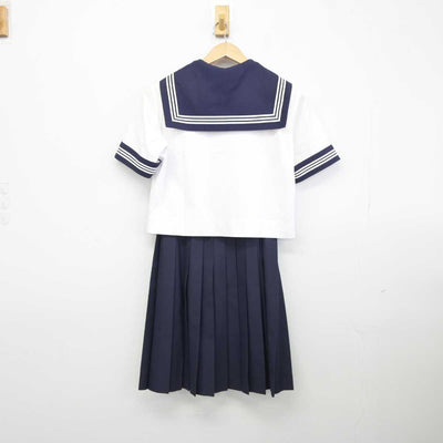 【中古】千葉県 高津中学校 女子制服 3点 (セーラー服・スカート) sf039974