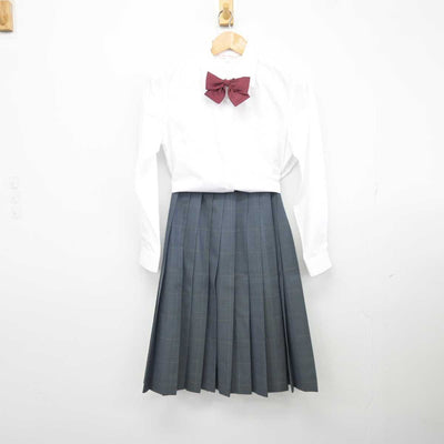 【中古】千葉県 柏井高等学校 女子制服 4点 (ブレザー・シャツ・スカート) sf039975