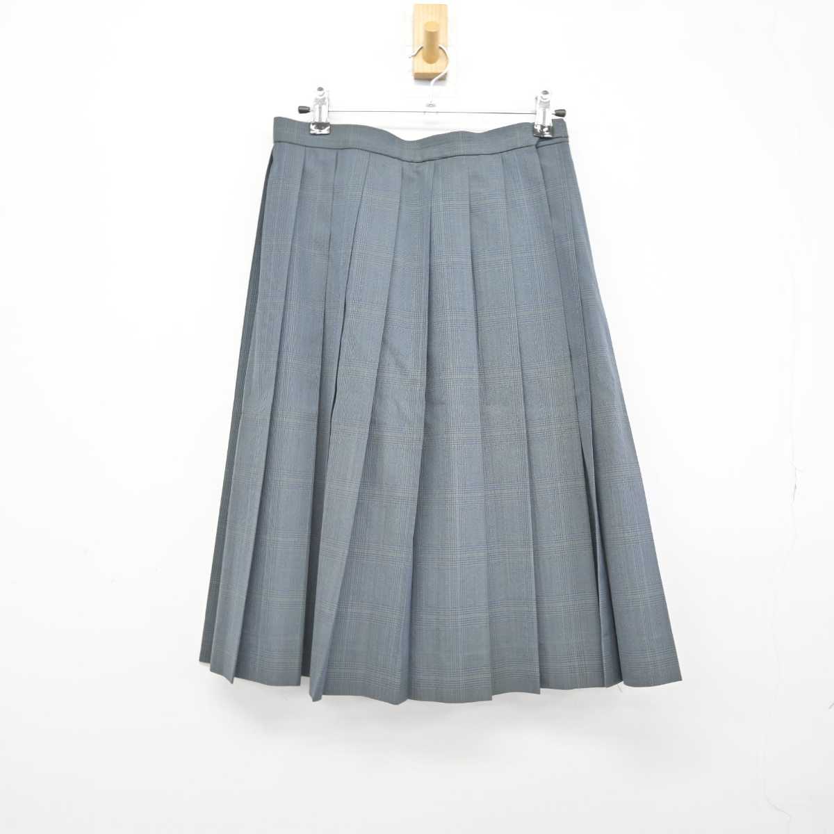 【中古】千葉県 柏井高等学校 女子制服 3点 (シャツ・ニットベスト・スカート) sf039976