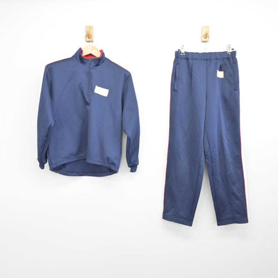 【中古】東京都 鷗友学園女子中学高等学校 女子制服 2点 (ジャージ 上・ジャージ 下) sf039989