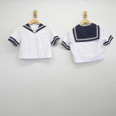 【中古】東京都 豊島岡女子学園高等学校 女子制服 2点 (セーラー服・セーラー服) sf039995