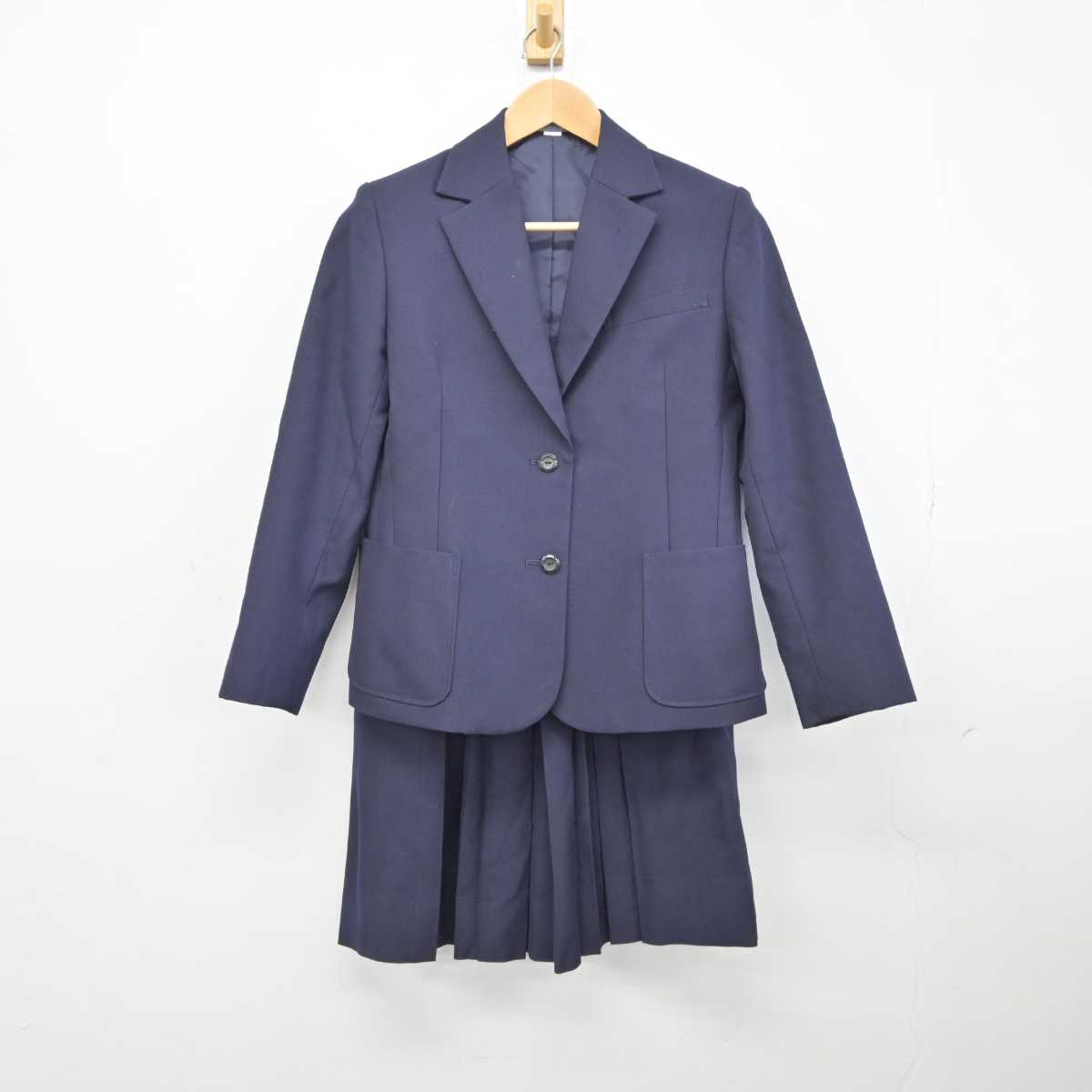 【中古】兵庫県 葺合高等学校 女子制服 3点 (ブレザー・スカート) sf039996