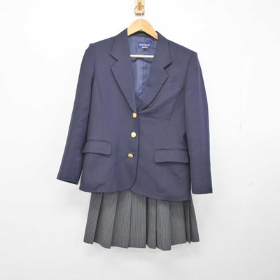 【中古】青森県 尾上総合高等学校 女子制服 2点 (ブレザー・スカート) sf039999