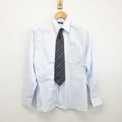 【中古】大阪府 枚方なぎさ高等学校 男子制服 5点 (ブレザー・シャツ・ズボン) sf040030