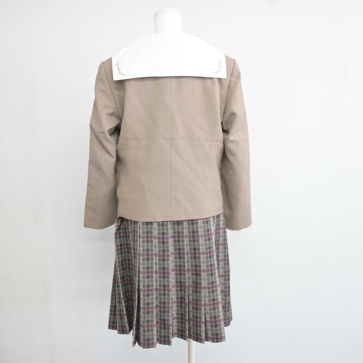 【中古】愛知県 名城大学付属高等学校 女子制服 3点 (ブレザー・シャツ・スカート) sf040041