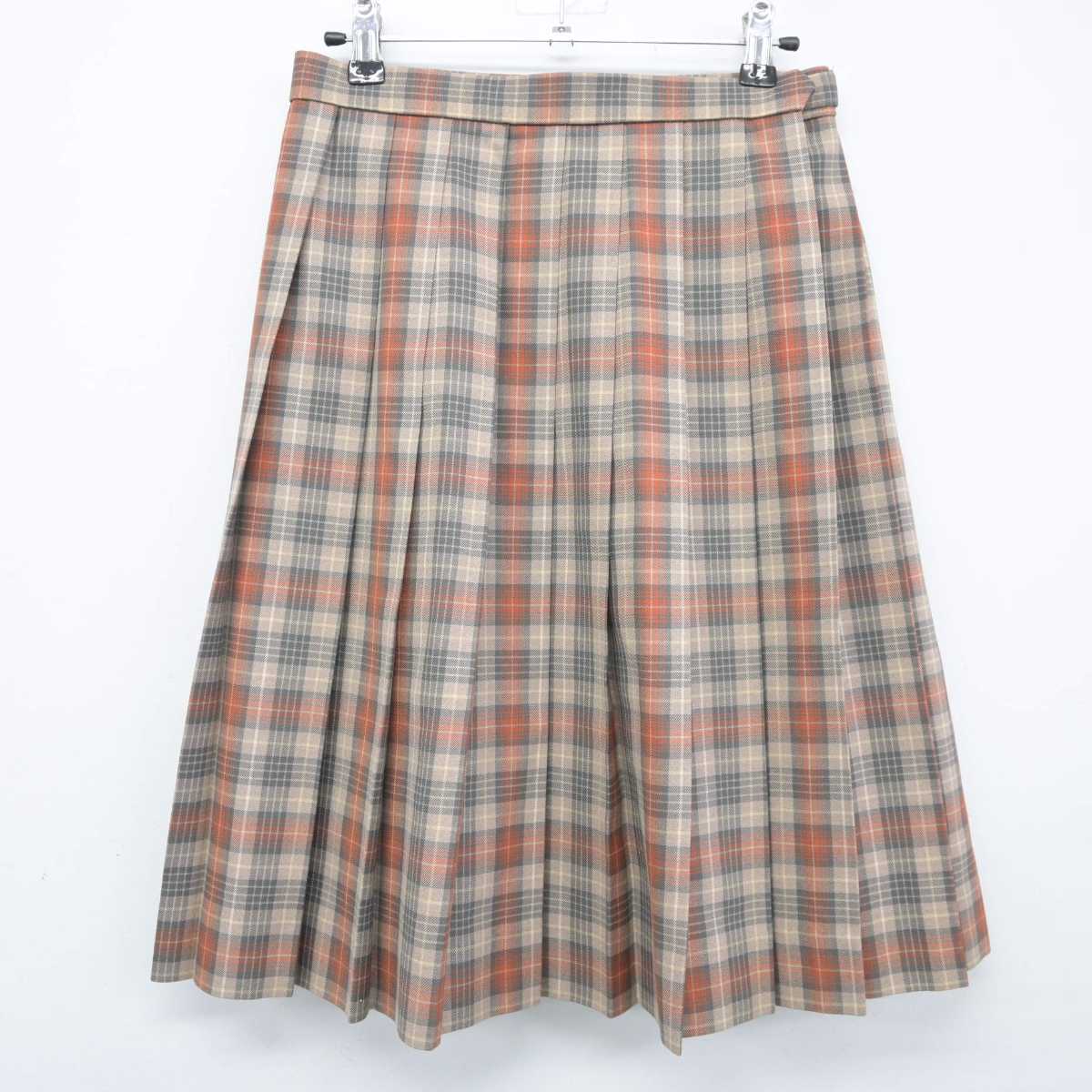 【中古】愛知県 私立名城大学付属高等学校 女子制服 2点 (ニットベスト・スカート) sf040066