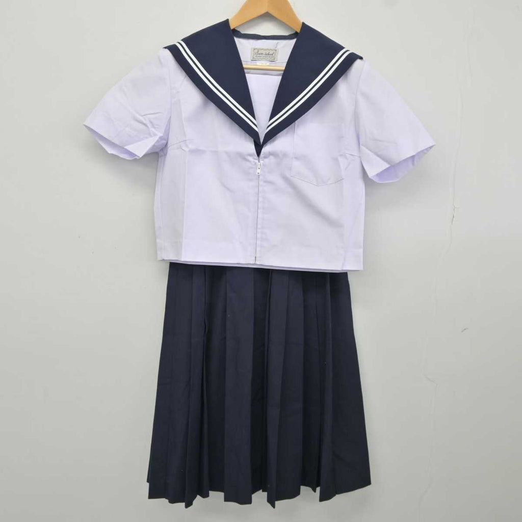 【中古】愛知県 はとり中学校 女子制服 3点 (セーラー服・スカート) sf040069 | 中古制服通販パレイド