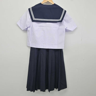 【中古】愛知県 はとり中学校 女子制服 3点 (セーラー服・スカート) sf040069