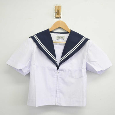 【中古】愛知県 はとり中学校 女子制服 3点 (セーラー服・スカート) sf040069