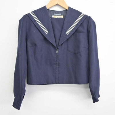 【中古】愛知県 川名中学校 女子制服 2点 (セーラー服・スカート) sf040093