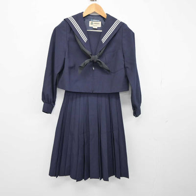 【中古】愛知県 川名中学校 女子制服 3点 (セーラー服・スカート) sf040104