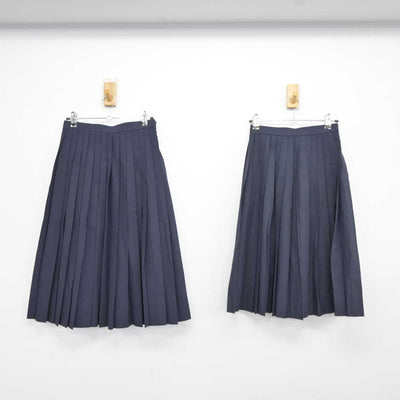 【中古】和歌山県 有功中学校 女子制服 2点 (スカート・スカート) sf040113