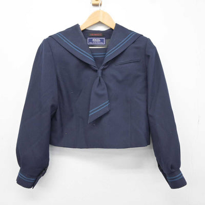 【中古】埼玉県 光陽中学校 女子制服 3点 (セーラー服・ジャンパースカート) sf040126