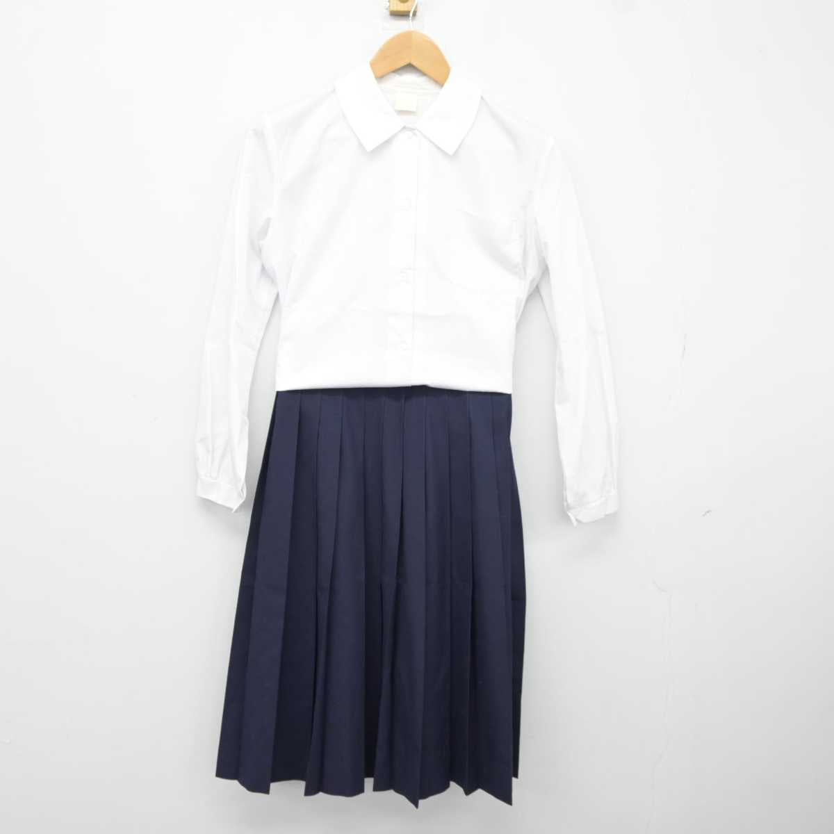 【中古】埼玉県 光陽中学校 女子制服 3点 (シャツ・シャツ・スカート) sf040127