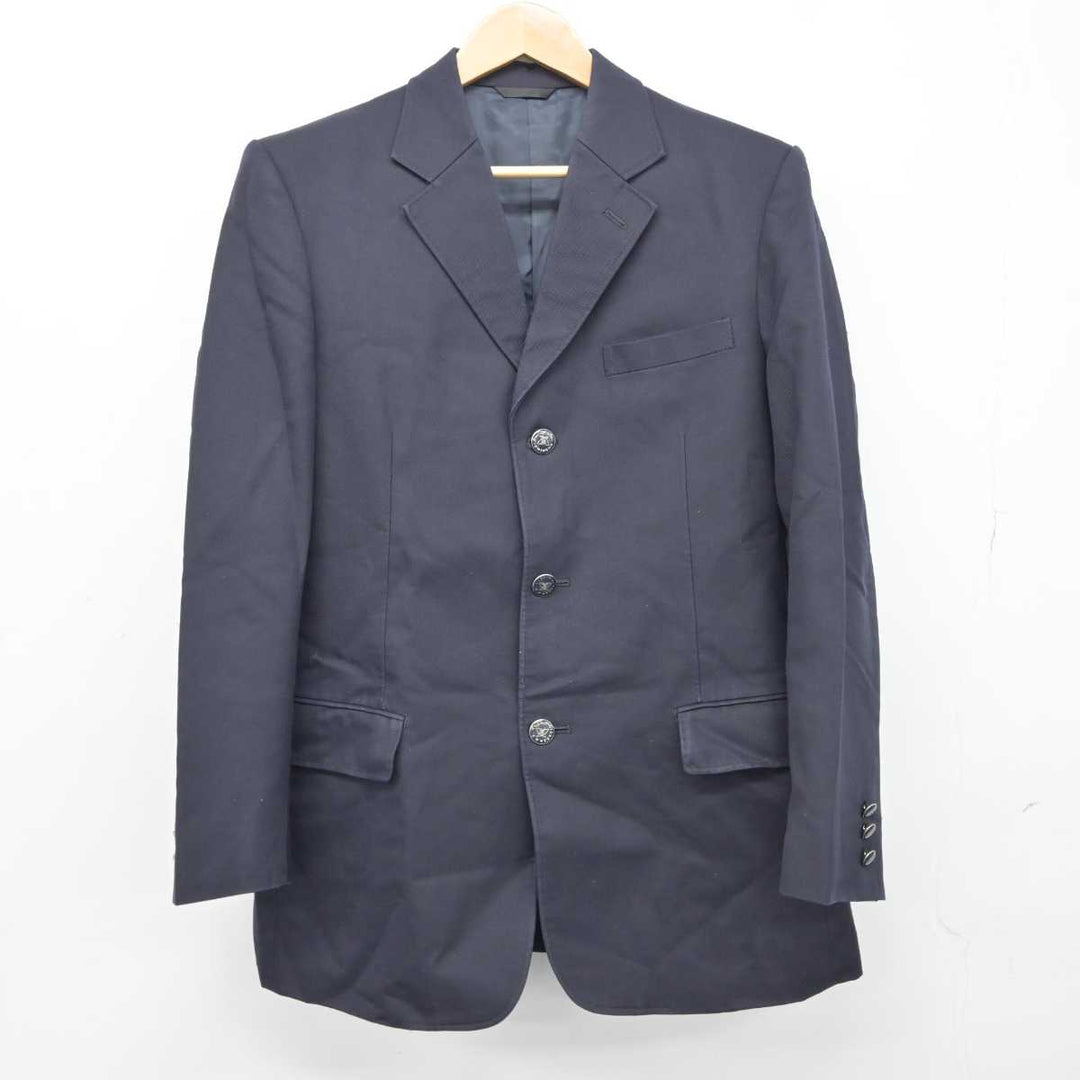 中古】和歌山県 串本古座高等学校 男子制服 4点 (ブレザー・シャツ