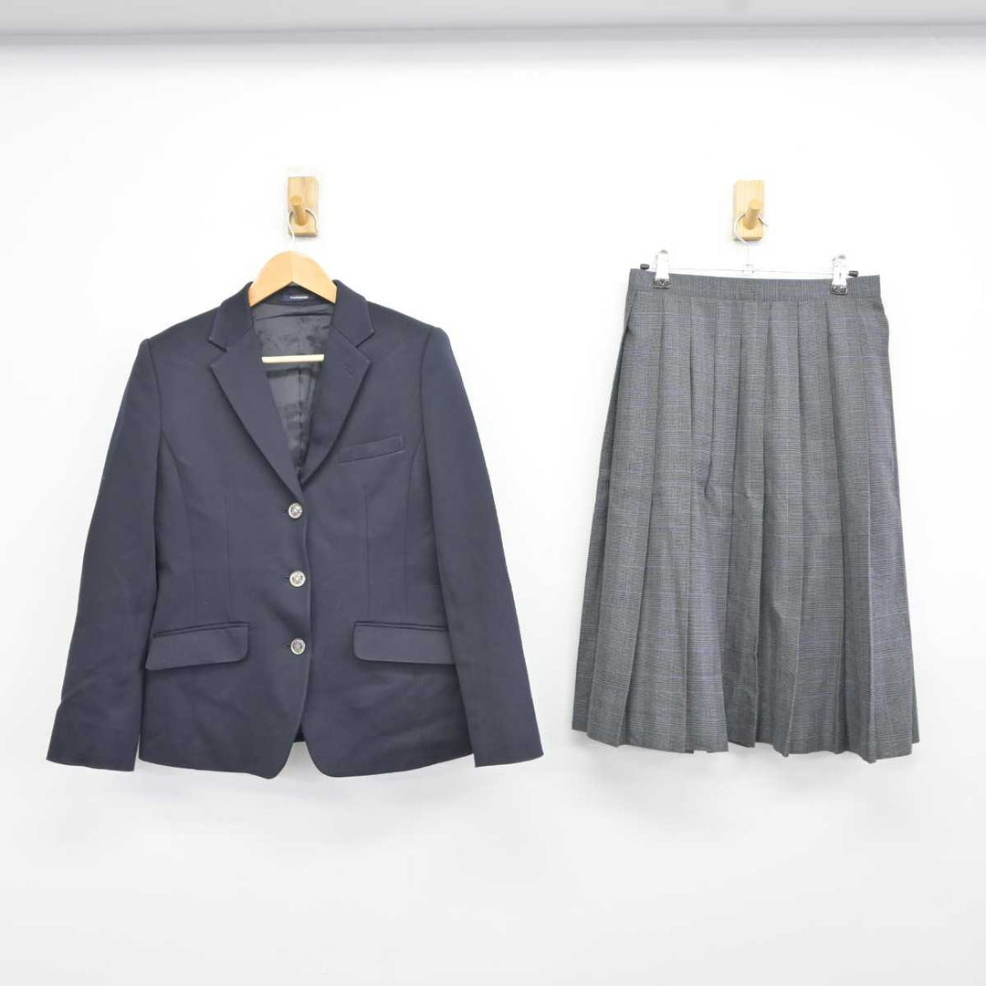 中古】福岡県 北九州市中学校標準服 女子制服 3点 (ブレザー・スカート) sf040154 | 中古制服通販パレイド