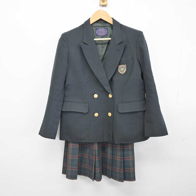 【中古】大阪府 日根野高等学校 女子制服 4点 (ブレザー・スカート・スカート) sf040155