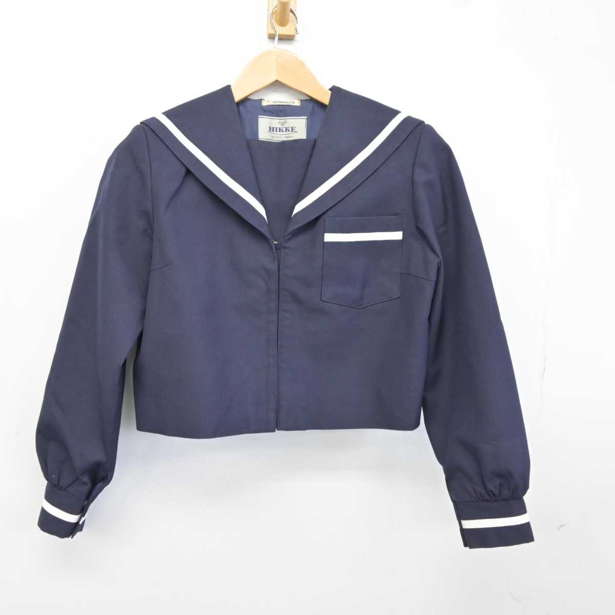 【中古】静岡県 磐田南高等学校 女子制服 1点 (セーラー服) sf040168