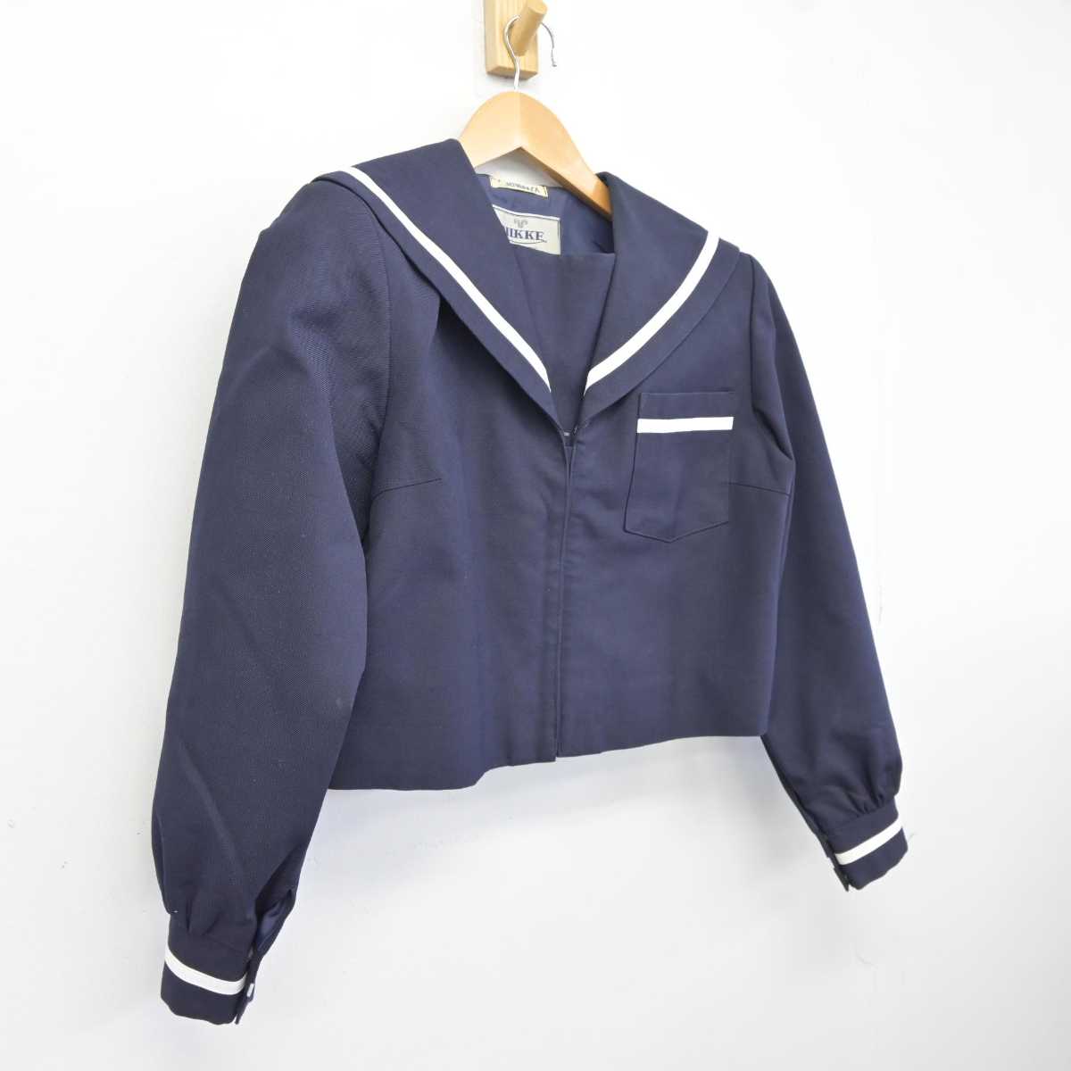 【中古】静岡県 磐田南高等学校 女子制服 1点 (セーラー服) sf040168