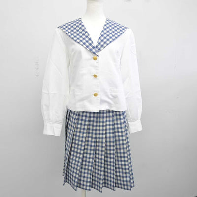 【中古】宮城県 聖和学園高等学校 女子制服 5点 (セーラー服・スカート) sf040172