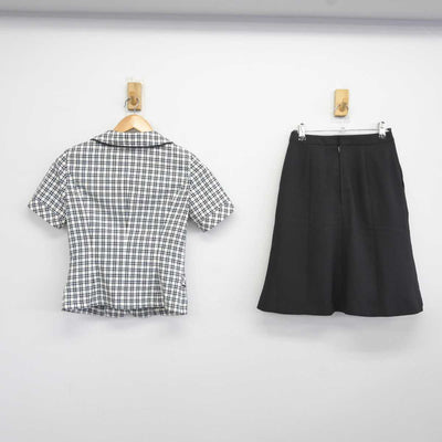 【中古】 事務服 女子制服 3点 (シャツ・スカート) sf040177