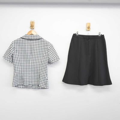 【中古】 事務服 女子制服 3点 (シャツ・スカート) sf040178